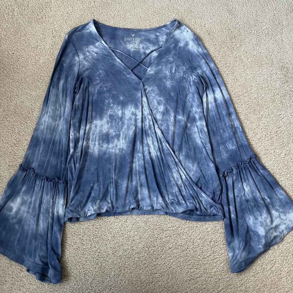 Tie dye blouse